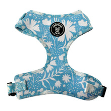 Load image into Gallery viewer, PAWFECT PETAL BLUE ADJUSTABLE HARNESS